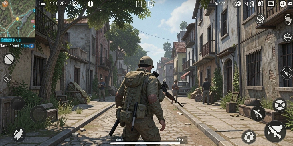 Tampilan antarmuka game yang menarik dan mudah dinavigasi.