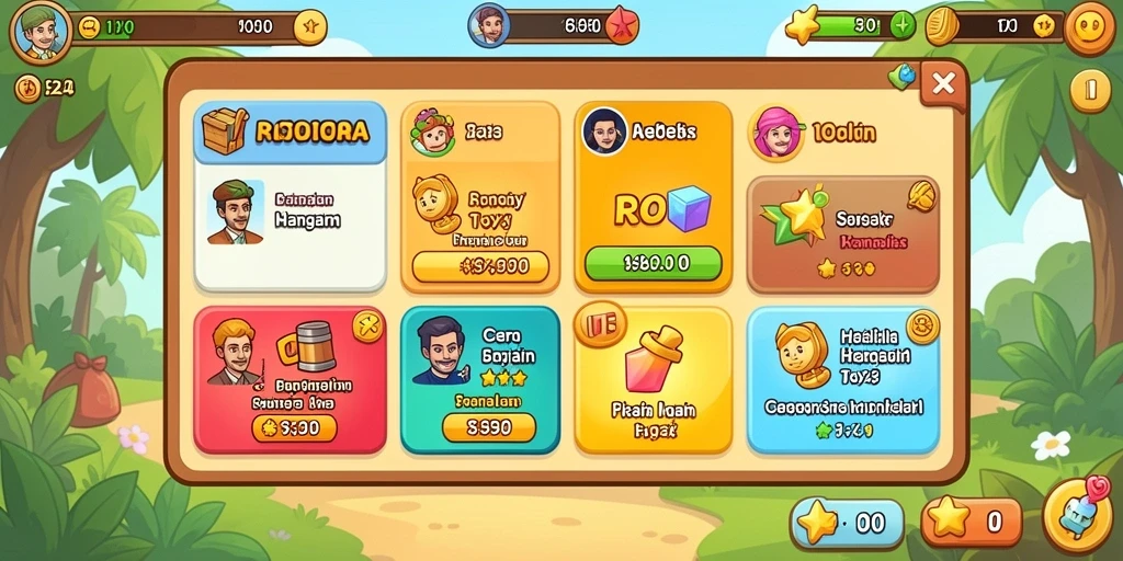 Tampilan antarmuka yang sederhana dan menarik.