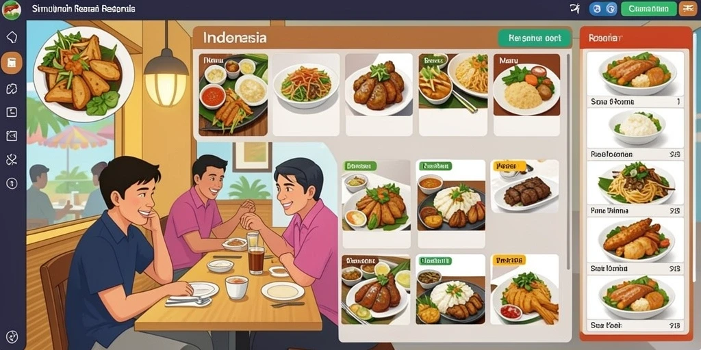 Tampilan antarmuka yang menarik dan mudah dinavigasi.