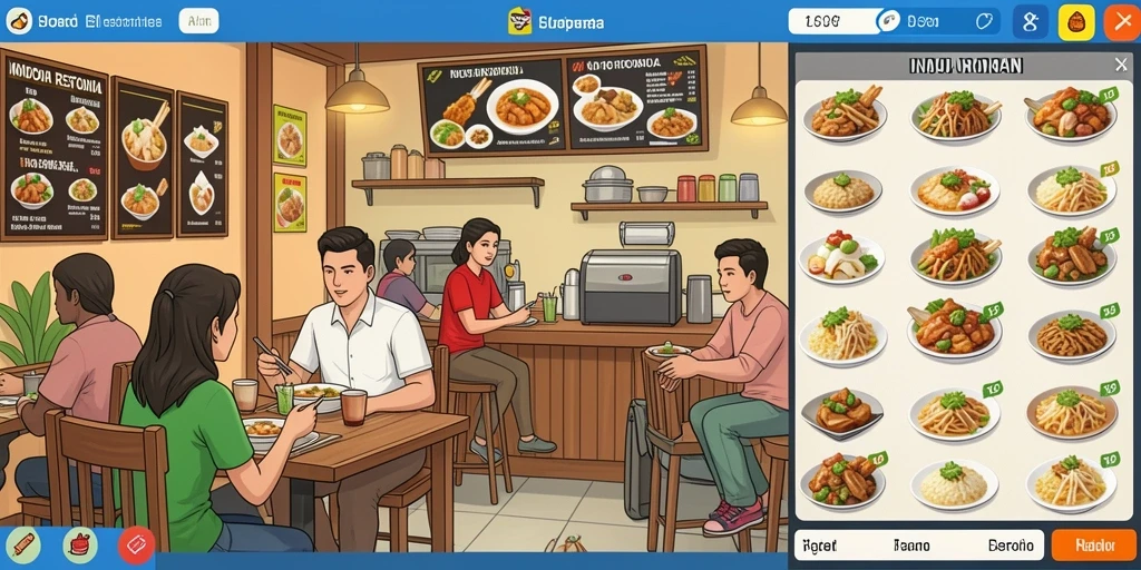 Tampilan beranda yang menarik dan intuitif.