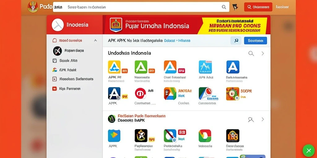 Tampilan utama dengan pilihan karakter yang menarik.