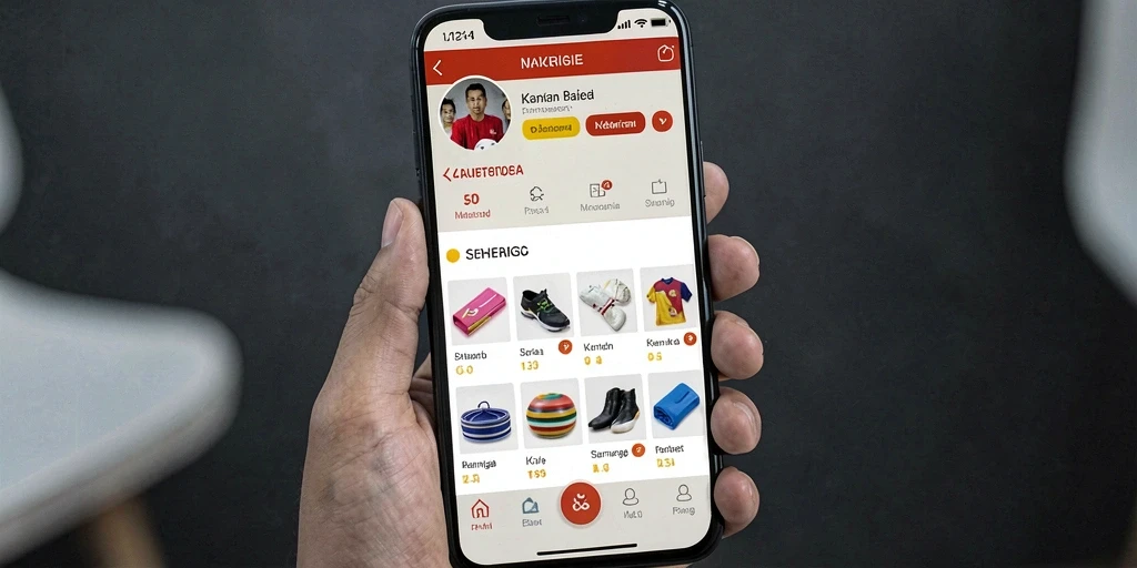 Tampilan antarmuka pengguna RUMPITOTO yang modern.