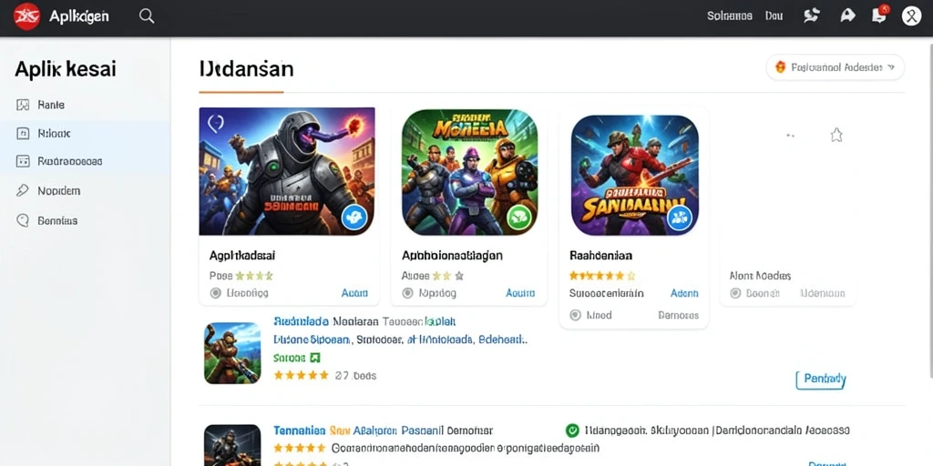 Tampilan antarmuka yang menarik dan mudah digunakan.