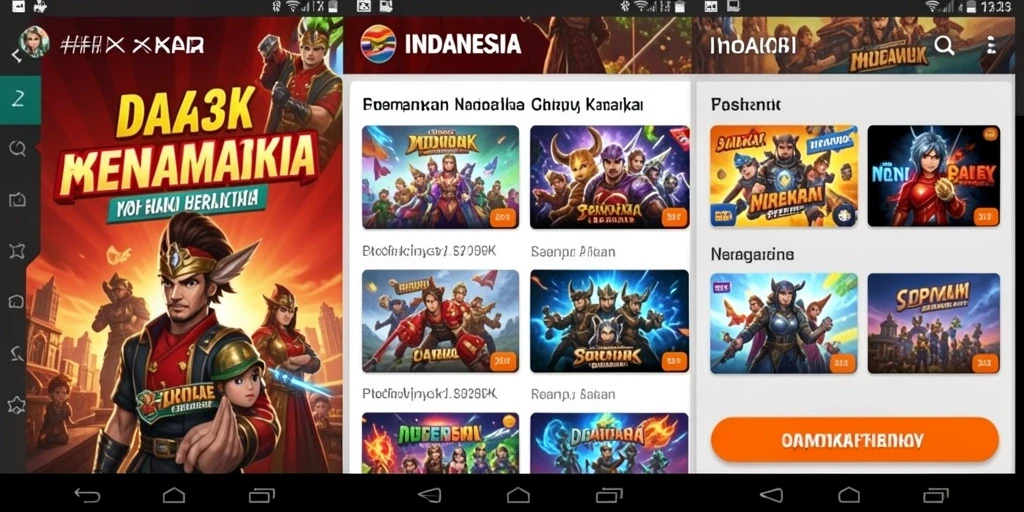 Tampilan antarmuka yang user-friendly.