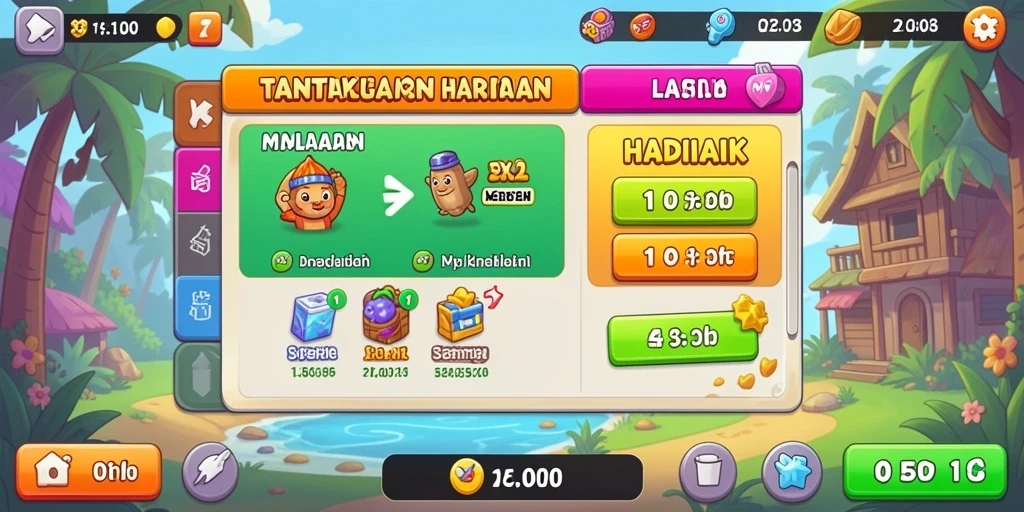 Tampilan antarmuka yang menarik dan mudah digunakan.